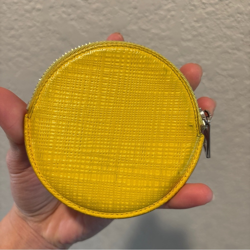 Loewe Yellow Leather Coin Purse - Picture 2 of 9